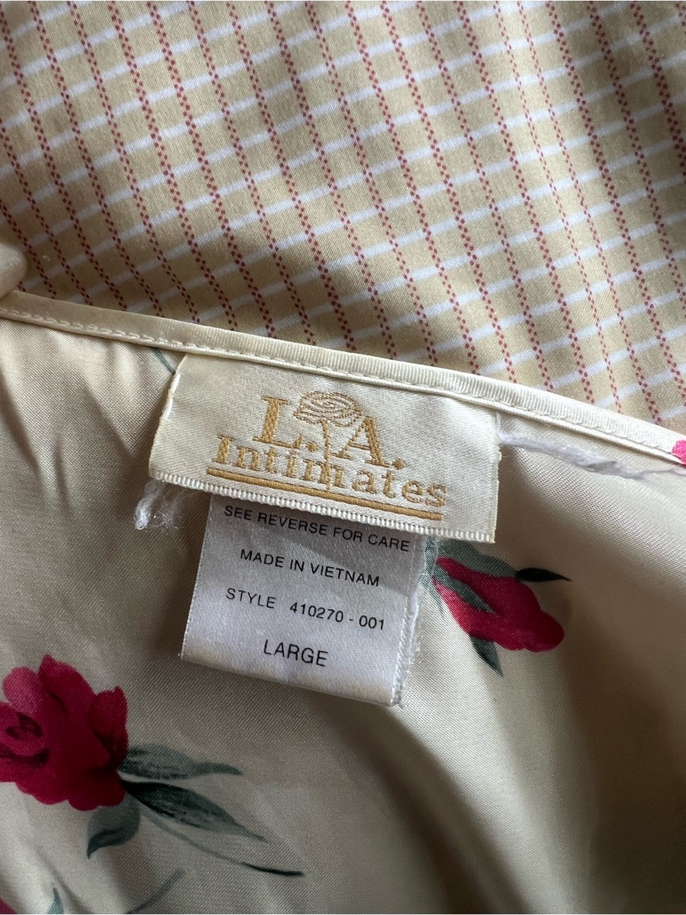 Stunning Vintage Robe and Slip Set - Picture 5 of 7